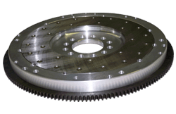 SCIENCE FRICTION Billet Aluminum with Steel Inserts 168t  11" clutch Flywheel , 1986-up Vortec, ZZ3, ZZ4, ZZ383, Mechanical Linkage