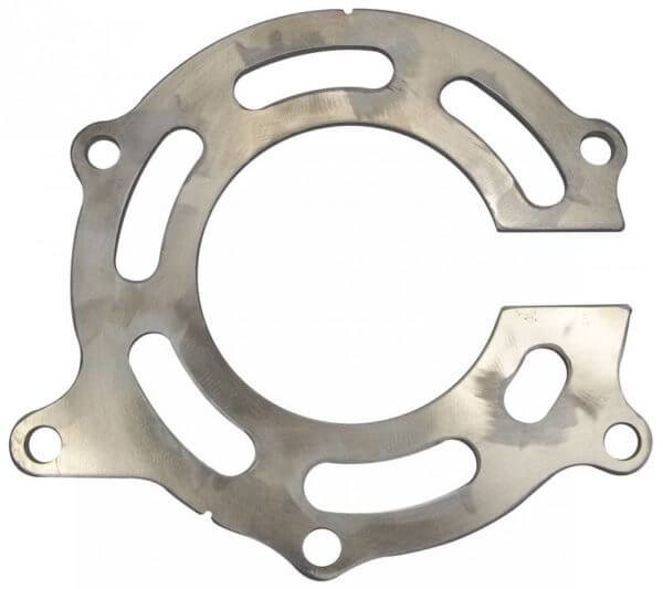 Transmission spacer plate for GM bell housing Muncie or Tremec TKO .250"