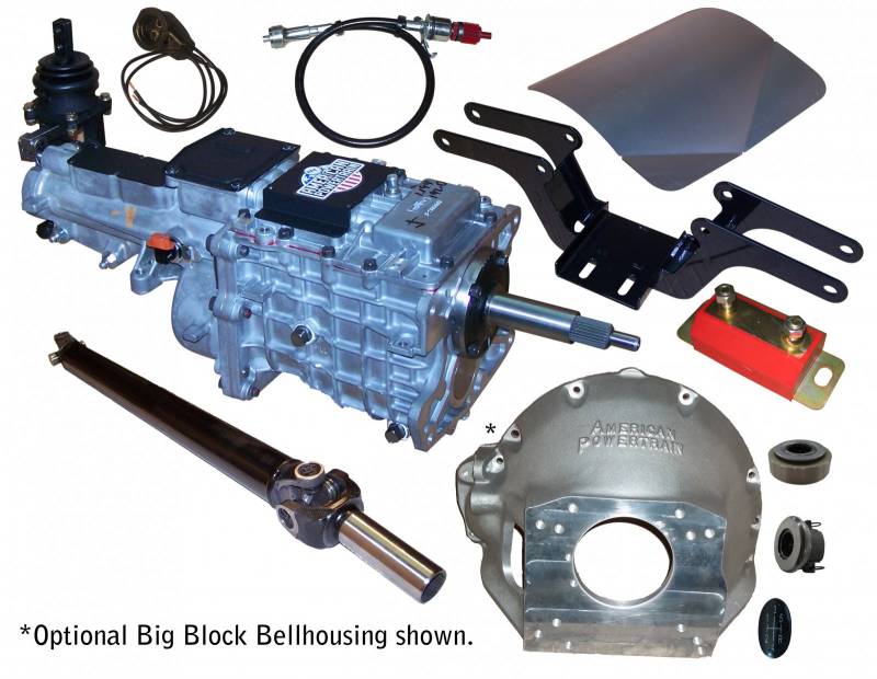 1970-74 Mopar E-body And 1971-74 B-body 5-speed Kit - American Powertrain