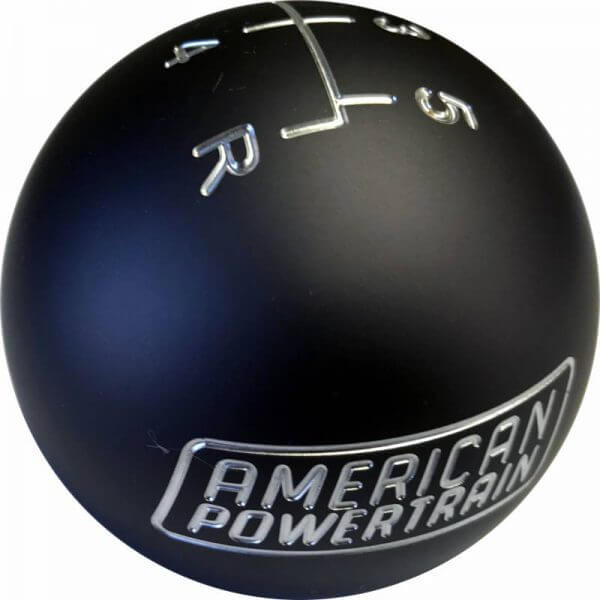 Shifter Ball Gunmetal Billet 2" 5-speed