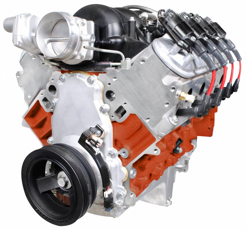 GM 427 LS Series Dressed Fuel Injected Drop-in Aluminum Heads HP ...