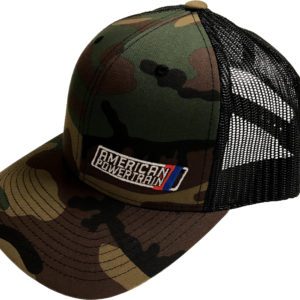 American Powertrain Camo Trucker Style Hat
