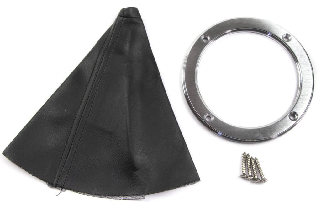 Lokar Billet Shifter Boot Ring with Boot American Powertrain