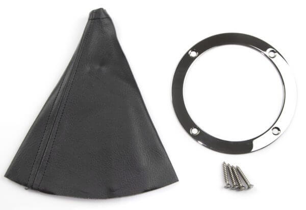 Lokar Hot Rod Shifter Boot With Stainless Steel Ring