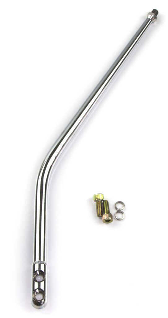 Lokar Single Bend Chrome 16" Shifter Lever fits T5, T45 American