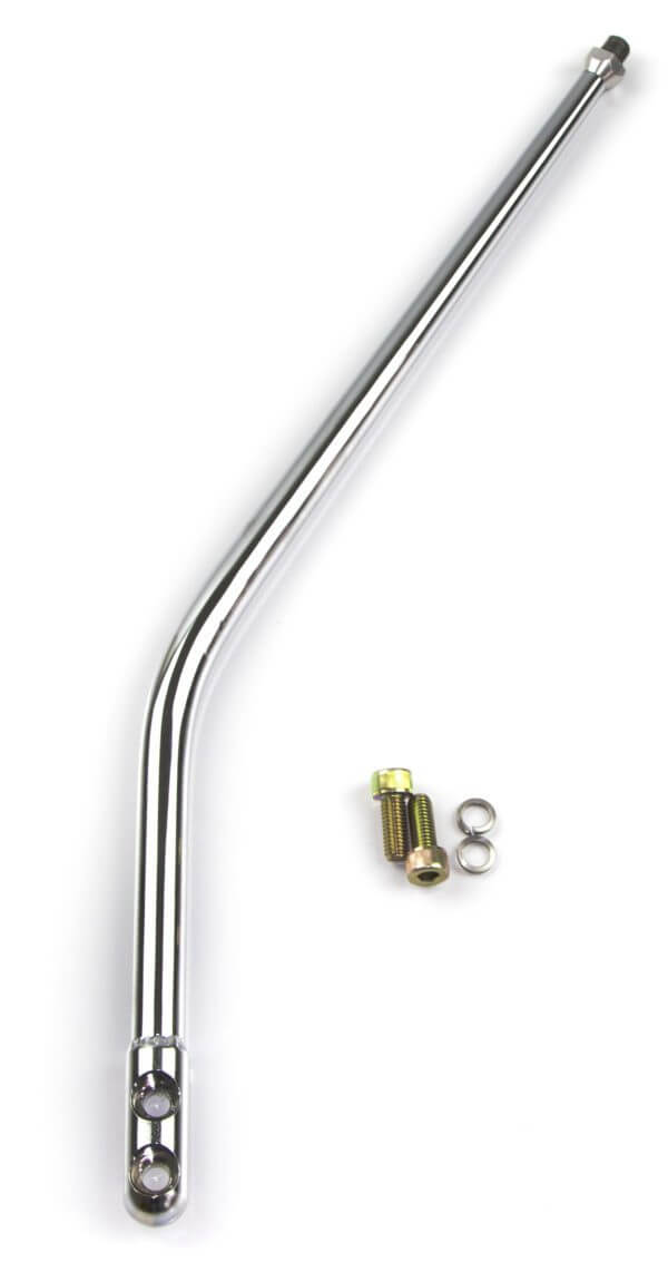 Lokar Single Bend Chrome 16" Shifter Lever  fits T5, T45