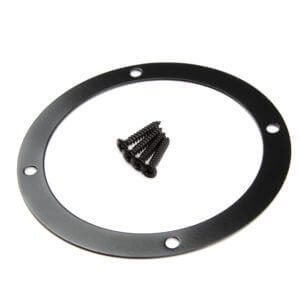 Lokar Black Stainless 5" Round Shifter Boot Ring