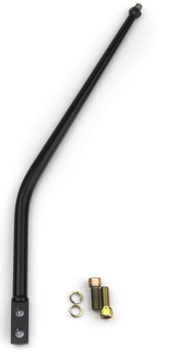 Lokar Single Bend 16" Shifter Lever Black Fits TREMEC TKO & Magnum