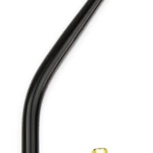 Lokar Single Bend 10″ Shifter Lever Black Fits TREMEC TKO & Magnum