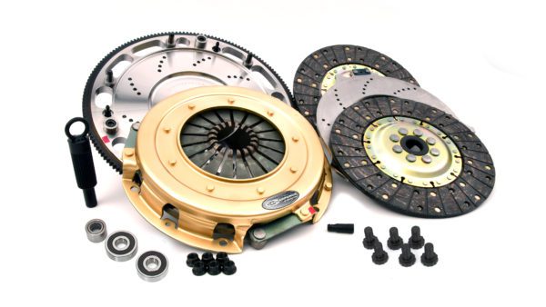 Centerforce SST Solid Street Twin Clutch System for Ford Modular Engines including Coyote for 26-spline transmissions