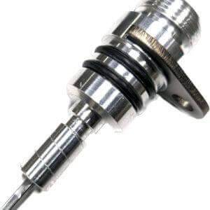 GM Speedometer Cable Adapter for Tremec T-5, TKX, TKO, T-56, and Magnum 6-speeds. Machined billet design NO MORE LEAKS!