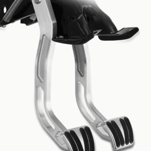 67-72 Chevy C10 Clutch and Brake Pedals- Lokar Brushed
