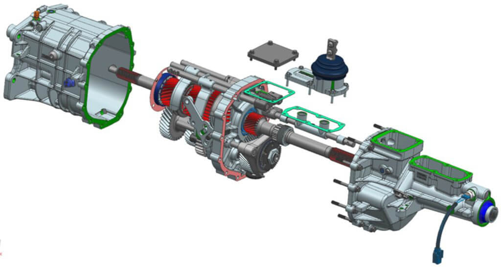 TKX exploded view