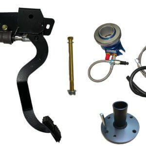1970-81 Chevrolet Camaro Pontiac Firebird Trans Am Hydraulic Clutch Conversion Kit with Clutch Pedal for Tremec 6-speed, Magnum and T-56