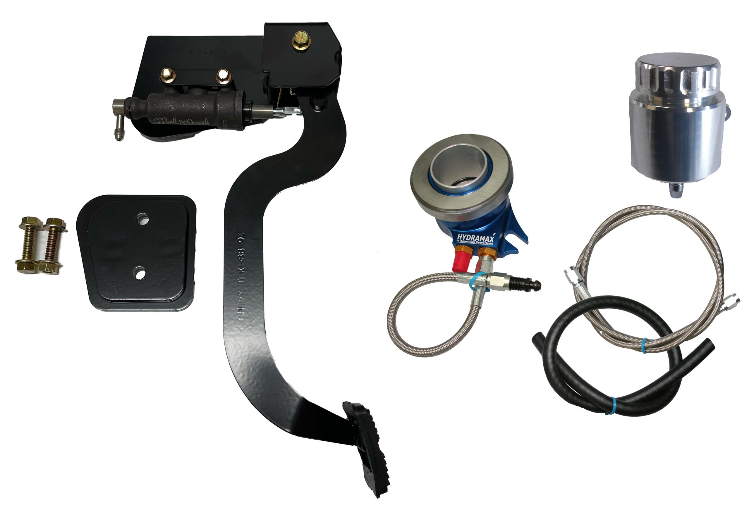 American Powertrain Now Offers HYDRAMAX Bolt-In Under-Dash Hydraulic Clutch And Pedal System for 5 and 6 Speed GM Models