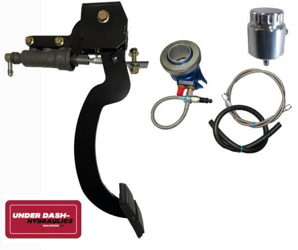 1968-72 Chevy Chevelle GM A-body Hydraulic Clutch Conversion Kit with Clutch Pedal for TKX, TKO and Muncie