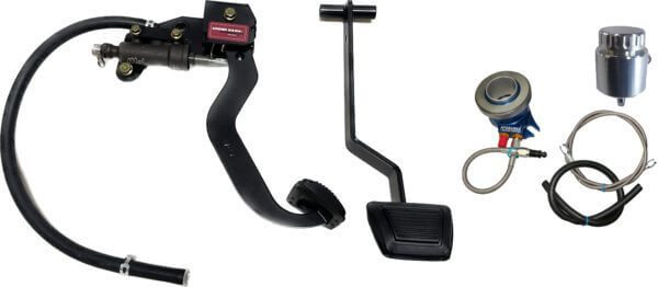 1971-74 Mopar B-Body (Charger, Road Runner, GTX, Coronet) Underdash Hydraulic Clutch Kit for Tremec TKX and TKO