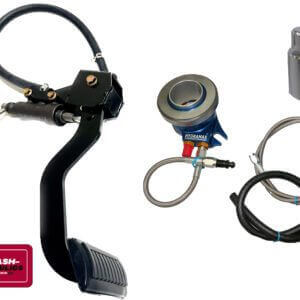 1966-70 Mopar B-Body (Charger, Road Runner, GTX, Coronet) Underdash Hydraulic Clutch Kit for Tremec TKX and TKO