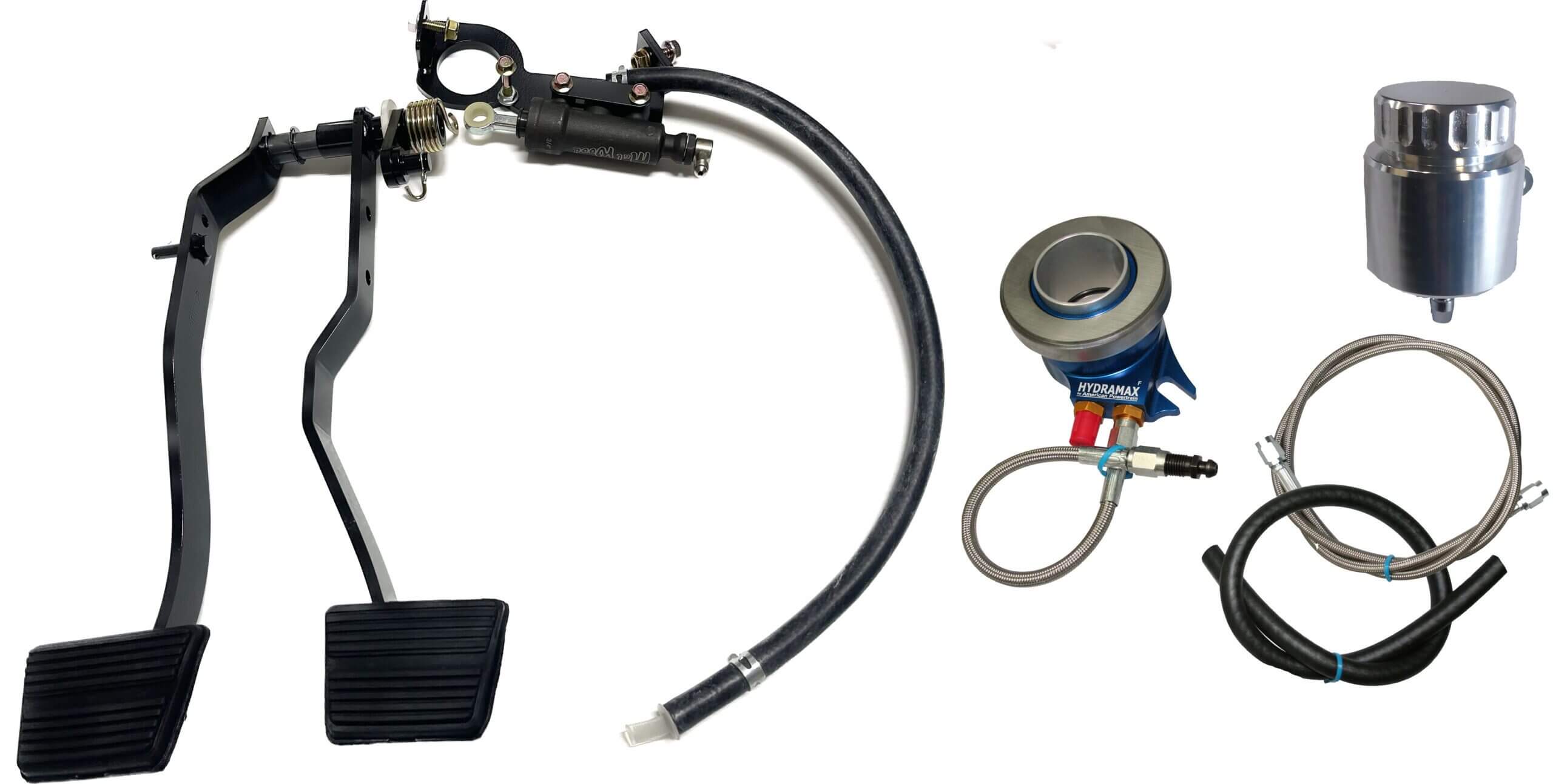 196882 Chevrolet Corvette C3 Hydraulic Clutch Conversion Kit with