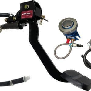 1969-70 Chevy Impala Hydraulic Clutch Conversion Kit with Malwood Clutch Pedal for 4-speed Munice, 5-speed Tremec TKO, TKX. For Factory Manual Cars.