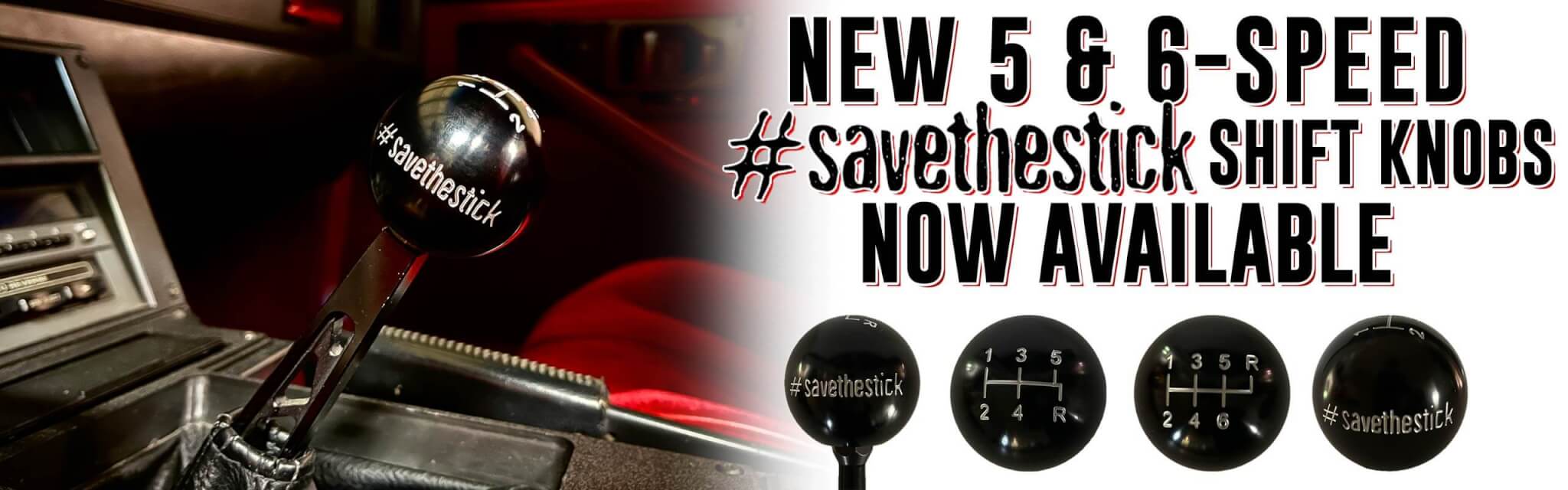Save The Stick Shift Knobs