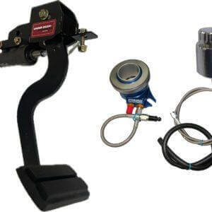 1965-68 Ford Galaxy Hydraulic Clutch Conversion Kit with Underdash Hydraulics Clutch Pedal for TKX, TKO, T-5 and Magnum 6-Speed, T-56