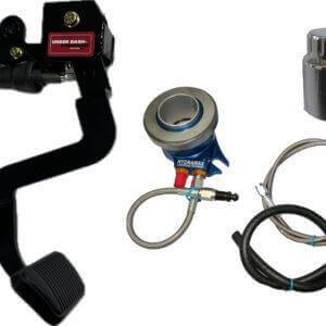 1966-67 Ford Fairlane Hydraulic Clutch Conversion Kit with Underdash Hydraulics Clutch Pedal for TKX, TKO, T-5 and Magnum 6-Speed, T-56