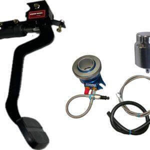 1961-64 Chevy Impala Hydraulic Clutch Conversion Kit with Malwood Clutch Pedal for 4-speed Munice, 5-speed Tremec TKO, TKX.