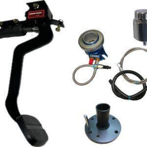 1961-64 Chevy Impala Hydraulic Clutch Conversion Kit with Clutch Pedal for Tremec 6-speed, Magnum and T-56