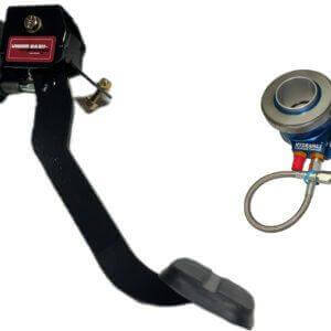 1967-68 Chevy Impala Hydraulic Clutch Conversion Kit with Malwood Clutch Pedal for 4-speed Munice, 5-speed Tremec TKO, TKX.