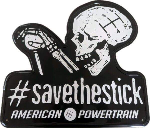 Save The Stick Metal Sign