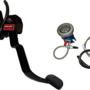 1980-86 Ford F-150 Hydraulic Clutch Conversion Kit with Underdash Hydraulics Clutch Pedal for TKX, TKO, T-5 and Magnum 6-Speed, T-56