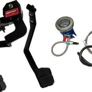 1970-81 Chevrolet Camaro Pontiac Firebird Trans Am Hydraulic Clutch Conversion Kit with Clutch Pedal for TKX, TKO and Muncie for Converting from Auto to Manual