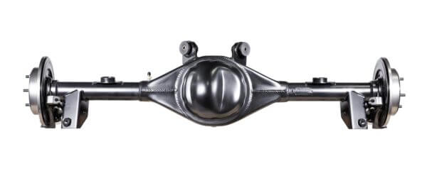 1979-93 Ford Mustang, 9-Inch Crate Rear End Black PC, 31-Spline Axle, Currie TwinTrac® Posi, 1350 Yoke