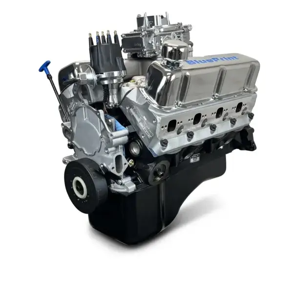 Ford Small Block 347 C.I. Engine - 415 Horsepower - Base Dressed - Carbureted-Front Sump Oil Pan
