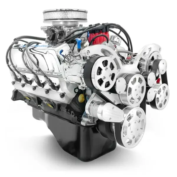 Ford Small Block  347 c.i. Engine - 415 Horsepower - Deluxe Dressed with Polished Pulley Kit - Carbureted - Image 2
