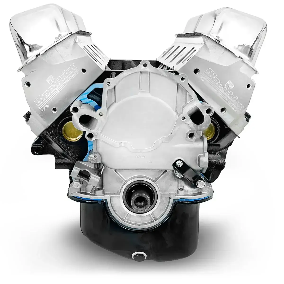 Ford Small Block 347 C.I. Engine 415 Horsepower Long Block-Rear Sump Oil Pan - Image 3