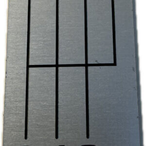 1963-67 Chevrolet Corvette 6 Speed Console Plate