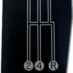 1968-76 Chevrolet Corvette 5 Speed Console Plate