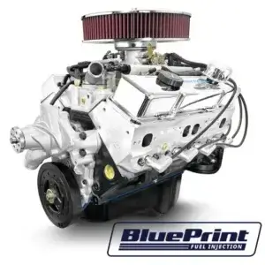GM Small Block Compatible 383 c.i. Engine - 436 Horsepower - Deluxe Dressed - BluePrint Engines Calibrated ECU