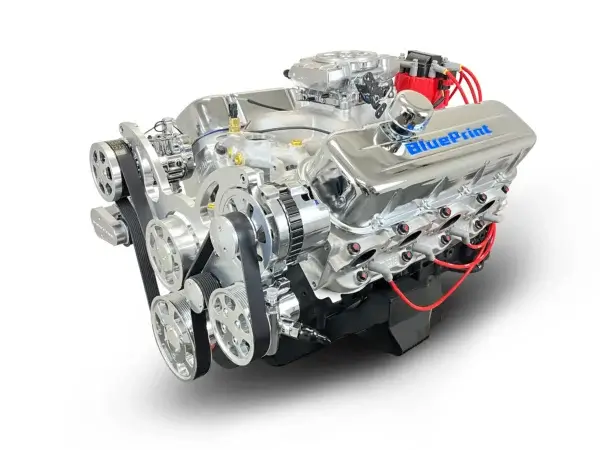 GM Big Block Compatible 454 c.i. Engine - 460 Horsepower - Deluxe Dressed - Polished Pulley Kit - Fuel Injected