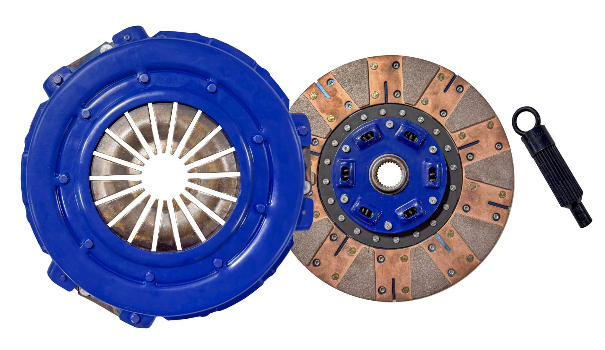 American Powertrain Stage 3 Ford 11" Clutch Kit 26-Spline 1 1/8" Diameter Input Shaft Dual Friction Up to 600HP-650lbs/ft