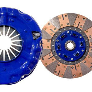 American Powertrain Stage 2 GM 11" Clutch Kit 10-Spline 1-1/8" Diameter Input Shaft Dual Friction Up to 500HP-550lbs/ft