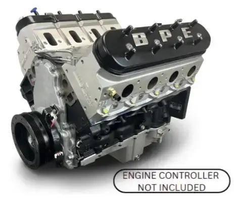 GM LS Compatible 376 c.i. Pro Series Engine - 530 Horsepower - Long Block - No ECU / Harness