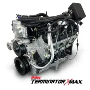 GM LS Compatible 376 c.i. Pro Series Engine - 510 Horsepower - Base Dressed - Holley Terminator X EFI System