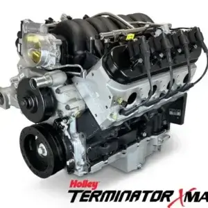 GM LS Compatible 376 c.i. Pro Series Engine - 530 Horsepower - Base Dressed - Holley Terminator X EFI System