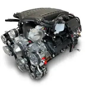 Chrysler Hemi Compatible 426 c.i. Pro Series Engine - 872 Horsepower - Deluxe Dressed - Polished Pulley Kit - Supercharged