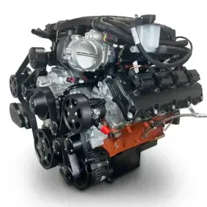 Chrysler Hemi Compatible 426 c.i. Pro Series Engine - 872 Horsepower - Deluxe Dressed - Black Pulley Kit - Supercharged