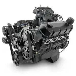 GM Big Block Compatible 632 c.i. Pro Series Engine - 815 Horsepower - Blackout Reaper Edition - Deluxe Dressed - Black Pulley Kit - Fuel Injected