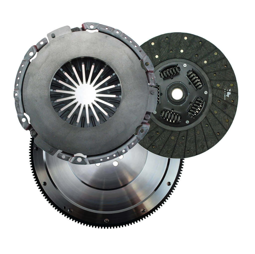 RAM HDX 500HP Street Performance Organic Clutch Kit With Flywheel - GM LS 6 bolt 12" x 26 Spline - Image 2